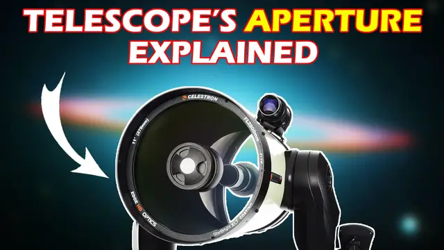 'Video thumbnail for Telescope aperture explained'