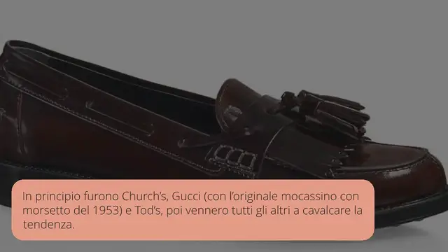 'Video thumbnail for Trend scarpe autunno 2014: mocassini con le frange stile college'