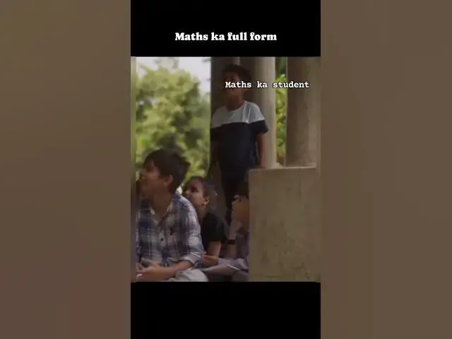'Video thumbnail for tag your friends 😁😅 #shortsfeed #trending #viralshort #funny #fun #maths'