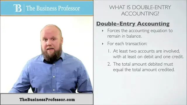 'Video thumbnail for Double Entry Accounting - Financial Accounting'