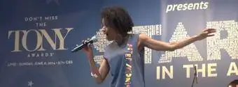 'Video thumbnail for Tony Nominee Adriane Lenox Sings 'Women Be Wise' at STARS IN THE ALLEY!'