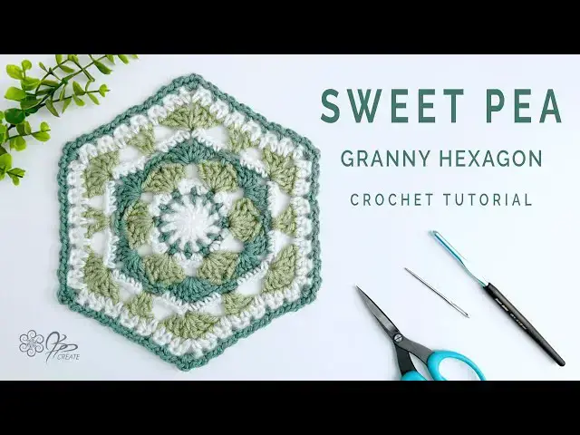 'Video thumbnail for Crochet Delight: The Sweet Pea Hexagon Tutorial'