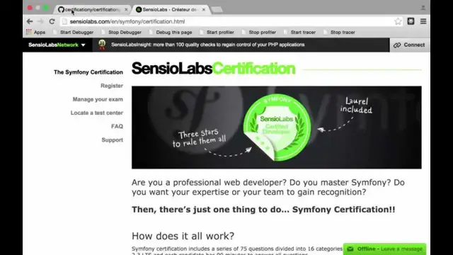'Video thumbnail for How To Practice Symfony2 Certification Questions (Certificationy)'