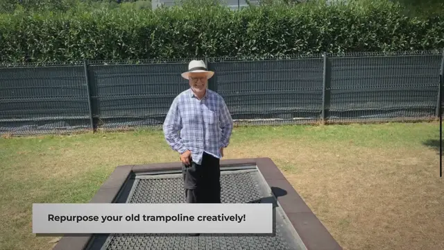 'Video thumbnail for Transform Your Old Trampoline_ Creative DIY Repurposing Ideas'