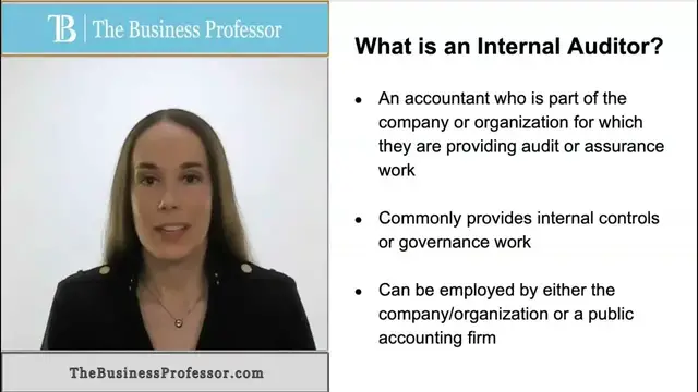 'Video thumbnail for What is an Internal Auditor?'