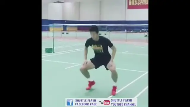 'Video thumbnail for Chen Long Squats With Heel-Toe Step'