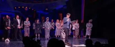 'Video thumbnail for Video: Watch Alex Timbers' Final Speech at Closing Night of BEETLEJUICE'