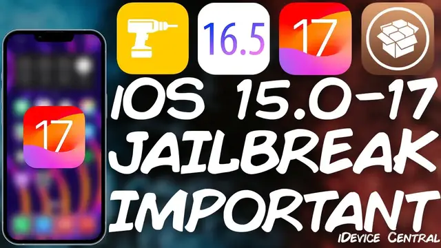 'Video thumbnail for iOS 15.0 - 16.5 JAILBREAK INFO: Should You UPDATE To iOS 17 or Stay For a JAILBREAK? All Devices'