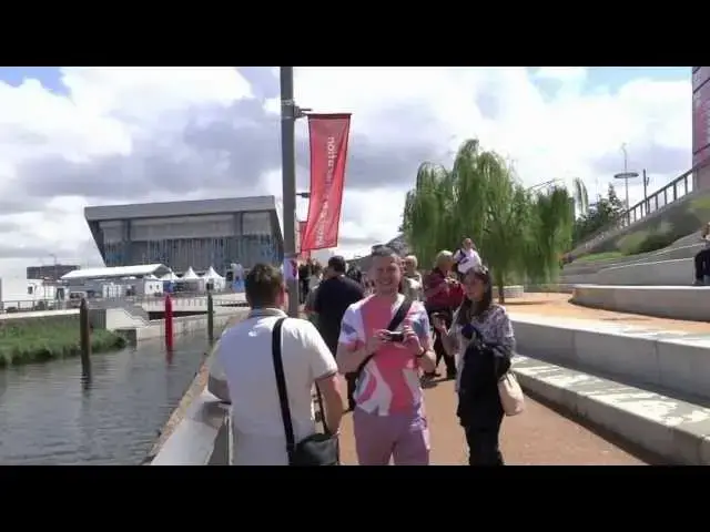 'Video thumbnail for London 2012 Olympic Park Stratford and Venues (Stadium, Aquatics Centre, Velodrome etc)'