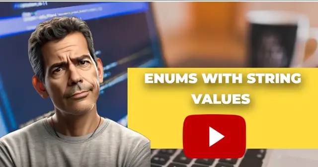 'Video thumbnail for Defining Enums with String Values in Programming'