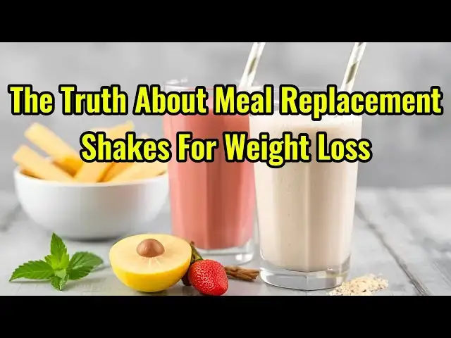 'Video thumbnail for The Truth About Meal Replacement Shakes for Weight Loss'