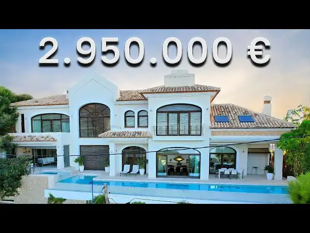 'Video thumbnail for Inside a €2,950,000 mediterranean MANSION in Benidorm'