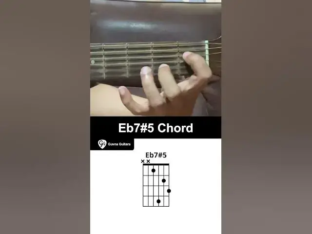 'Video thumbnail for How To Play The Eb7#5 Chord On Guitar - Guvna Guitars'