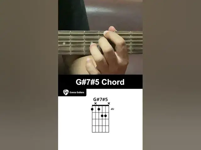 'Video thumbnail for How To Play The G#7#5 Chord On Guitar - Guvna Guitars'