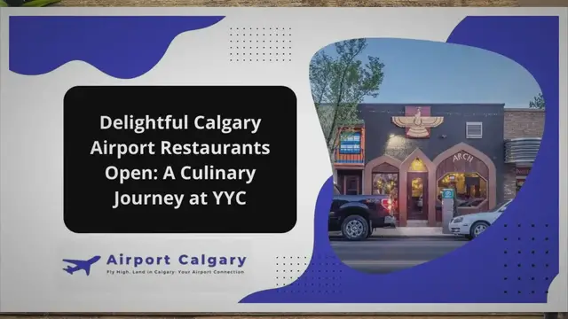 'Video thumbnail for Delightful Calgary Airport Restaurants Open: A Culinary Journey at YYC'