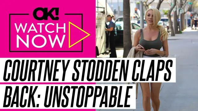 'Video thumbnail for Courtney Stodden Claps Back at Body Shamers: 'If You Can't Vibe, We Can't Ride''