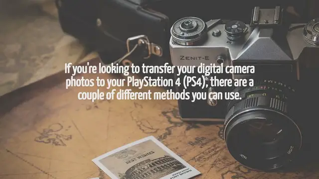 'Video thumbnail for How To Save Digital Camera Photos To Ps4'