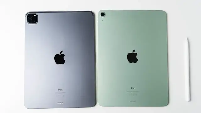 'Video thumbnail for Comparison: Apple iPad Air 4 vs. iPad Pro (A14 vs A12Z)'
