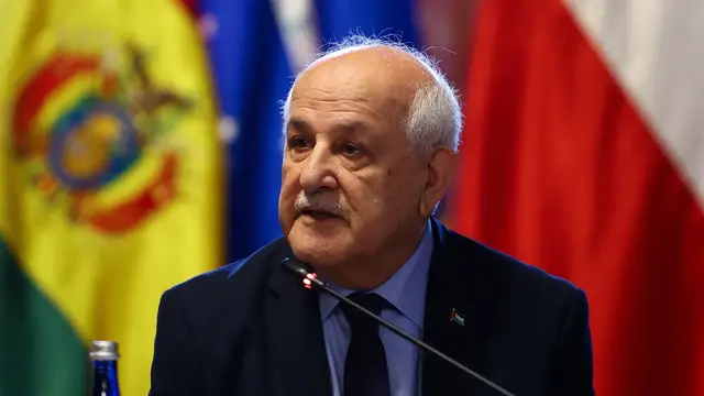 'Video thumbnail for Palestinian envoy welcomes steps against Israel’s war on Gaza'