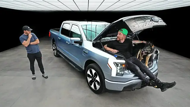 'Video thumbnail for Ford F-150 Lightning Electric Just Changed the Game ft. Peter McKinnon'