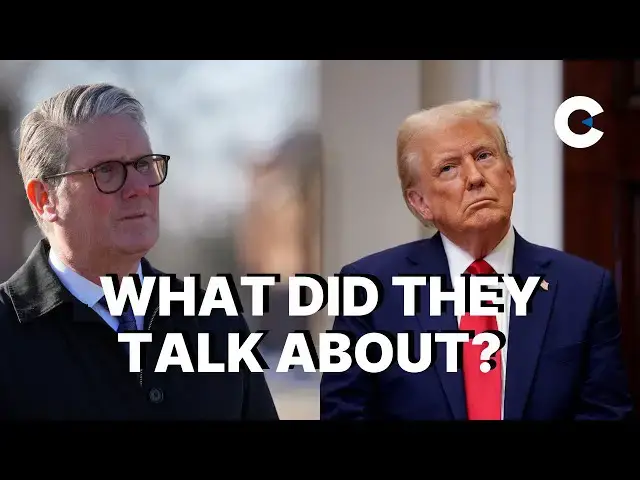 'Video thumbnail for What Keir Starmer and Donald Trump talked about for 45 minutes'