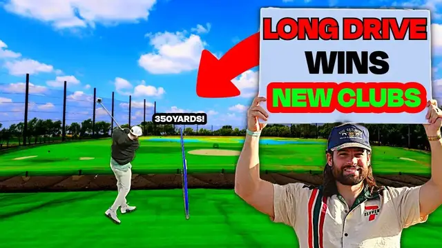'Video thumbnail for We Called out Random Golfers for a Long Drive Contest...'
