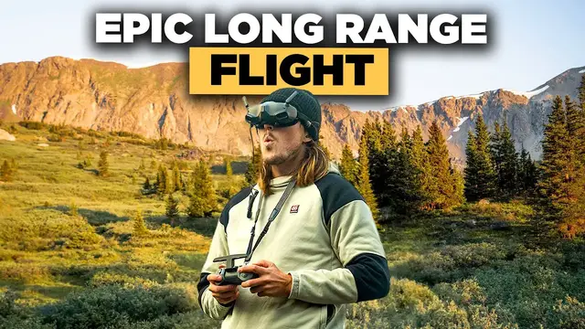 'Video thumbnail for Long Range FPV Flight in Colorado | Moz 7 FPV Drone'