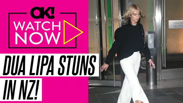 'Video thumbnail for Dua Lipa Flashes Her Toned Abs in Behind-the-Scenes Pictures From Her Tour Stop in New Zealand'