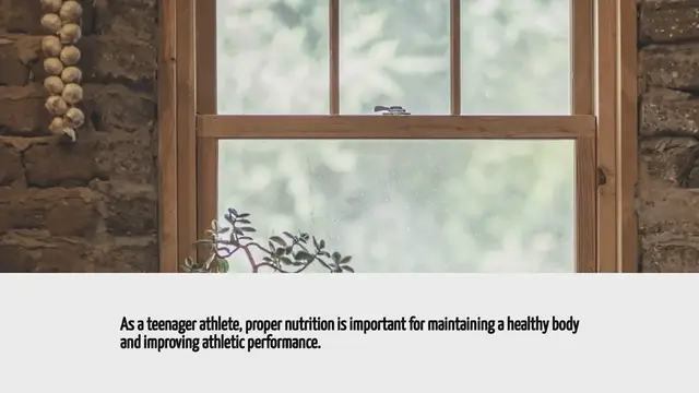 'Video thumbnail for Nutrition Guide For Teenage Athletes'