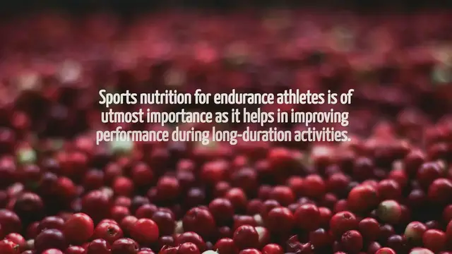 'Video thumbnail for Sports Nutrition For Endurance Athletes'