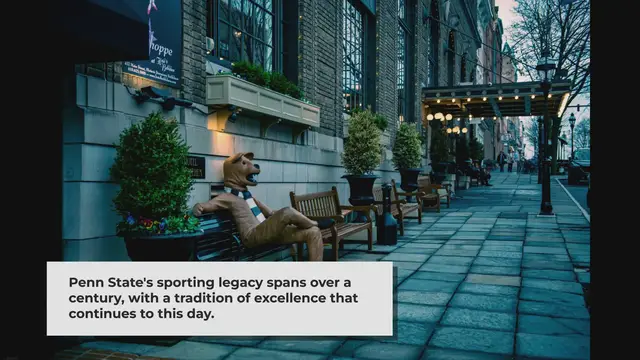 'Video thumbnail for The Penn State Sports Experience: A Glimpse into the Pride and Passion'
