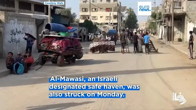 'Video thumbnail for Israeli military launches first ground operation into central Gaza city of Deir al-Balah'