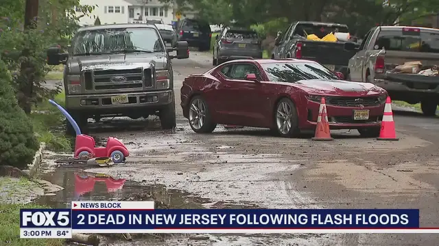'Video thumbnail for NY News Update: NJ flooding kills 2, state of emergency remains'