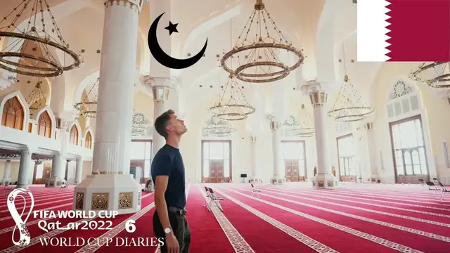 'Video thumbnail for GRAND MOSQUE in QATAR  Imam Muhammad bin AbdulWahhab Mosque'