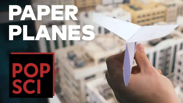 'Video thumbnail for How to Make a World-Record-Breaking Paper Airplane'