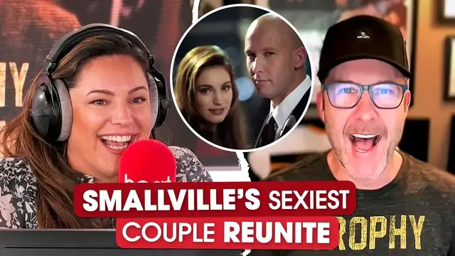 'Video thumbnail for Kelly Brook reunites with Smallville boyfriend Michael Rosenbaum'