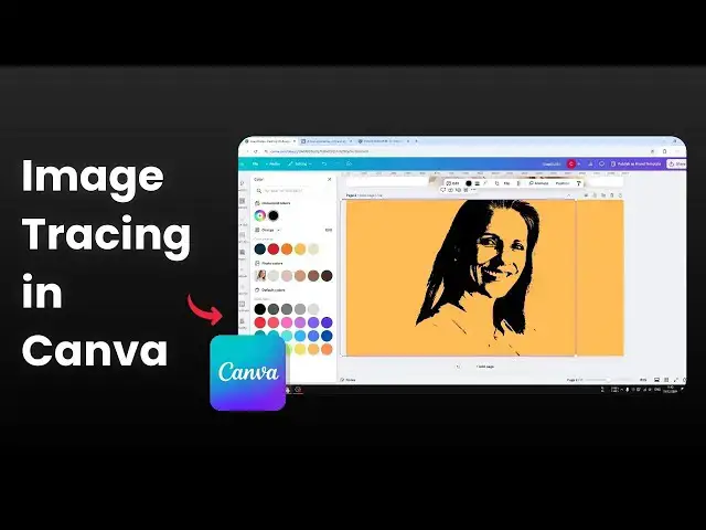 'Video thumbnail for How to Trace an Image in Canva'