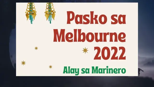 'Video thumbnail for Photos from Pasko sa Melbourne Alay sa Marinero'