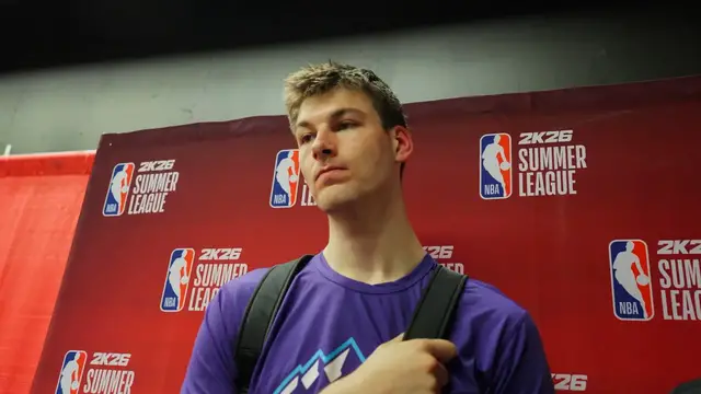 'Video thumbnail for Utah Jazz Forward Kyle Filipowski the Enforcer?'