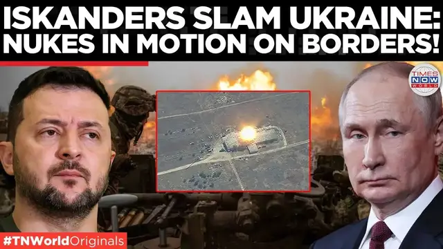 'Video thumbnail for Russia Strikes Ukraine With Iskander Missiles, Deploys Yars Nukes | Times Now World'