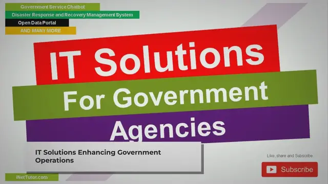 'Video thumbnail for IT Solutions for Government Agencies'