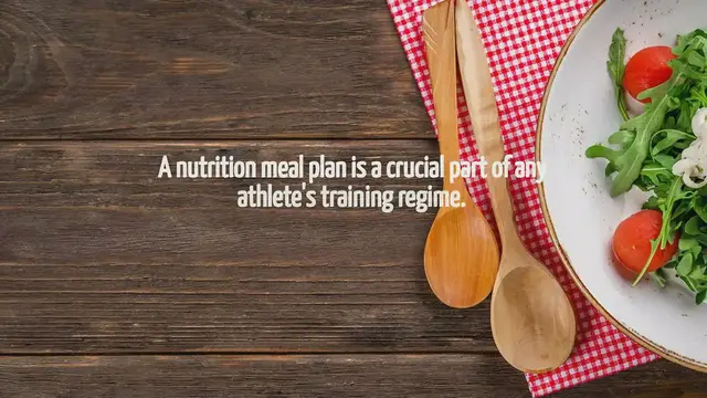 'Video thumbnail for Nutrition Meal Plan For Athletes'