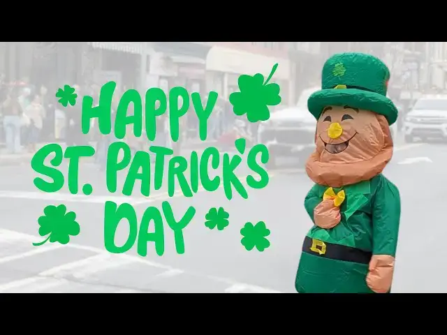 'Video thumbnail for 2025 Pottsville St. Patrick's Day Parade'