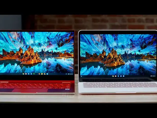 'Video thumbnail for 4K Showdown: Samsung Galaxy Chromebook vs. Pixelbook Go'