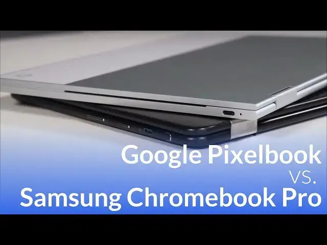 'Video thumbnail for Google Pixelbook VS. Samsung Chromebook Pro'