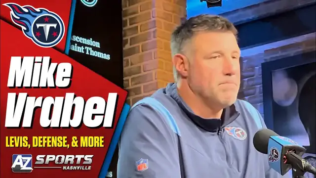 'Video thumbnail for Titans HC Mike Vrabel NOT Ready to Commit to Will Levis as Starting QB'