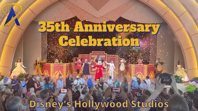 'Video thumbnail for Hollywood Studios 35th Anniversary Celebrating Magic and Adventure Show'