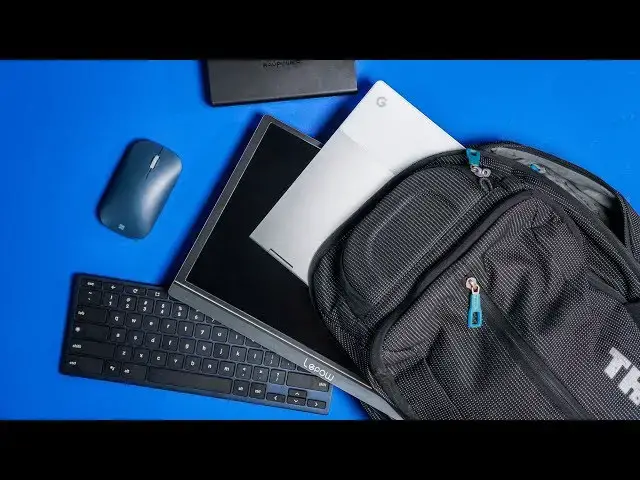 'Video thumbnail for The Mobile, Multi-Monitor Desktop Setup That Fits in a Backpack'