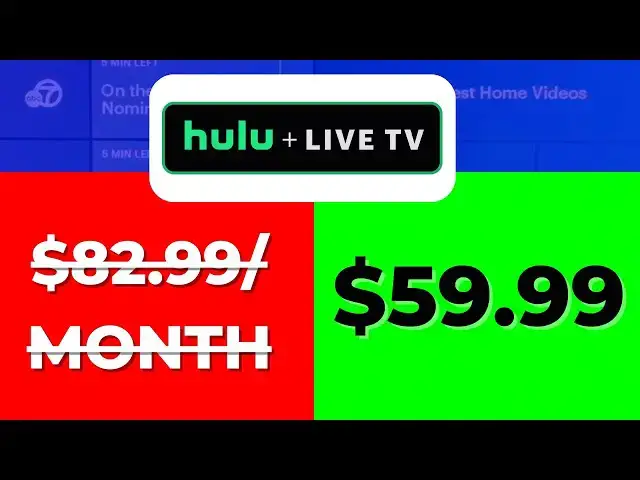 'Video thumbnail for DEAL ALERT: Hulu Live Joins Live TV Streaming Price War!'