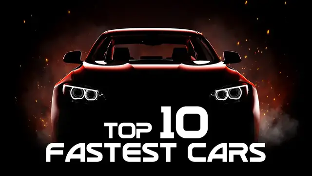'Video thumbnail for Top 10 Fastest Cars In The World 2022'